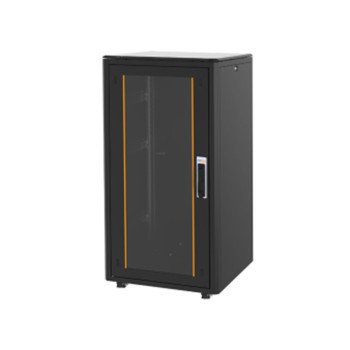 U1204 20U Dikili Tip Rack Kabinet 600x600mm Siyah Network ve Server Kabini