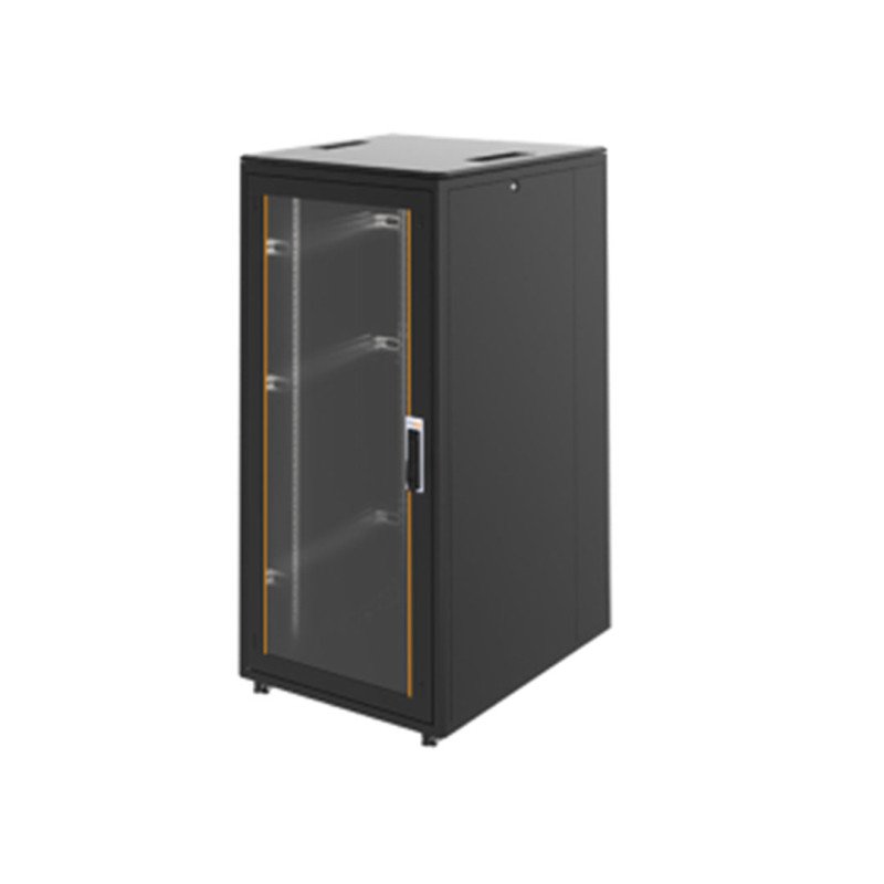 U1263 26U Dikili Tip Rack Kabinet 600x1000mm Siyah Network ve Server Kabini
