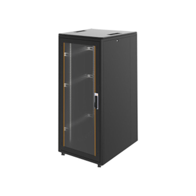 U1323 32U Dikili Tip Rack Kabinet 600x1000mm Siyah Network ve Server Kabini