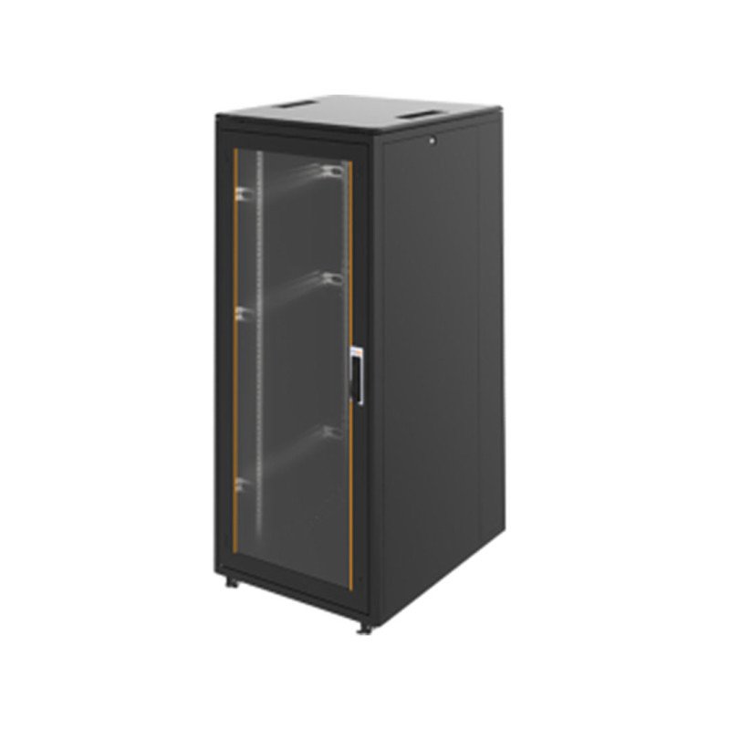 U1363 36U Dikili Tip Rack Kabinet 600x1000mm Siyah Network ve Server Kabini
