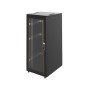 U1363 36U Dikili Tip Rack Kabinet 600x1000mm Siyah Network ve Server Kabini