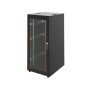 U1421 42U Dikili Tip Rack Kabinet 600x800mm Siyah Network ve Server Kabini