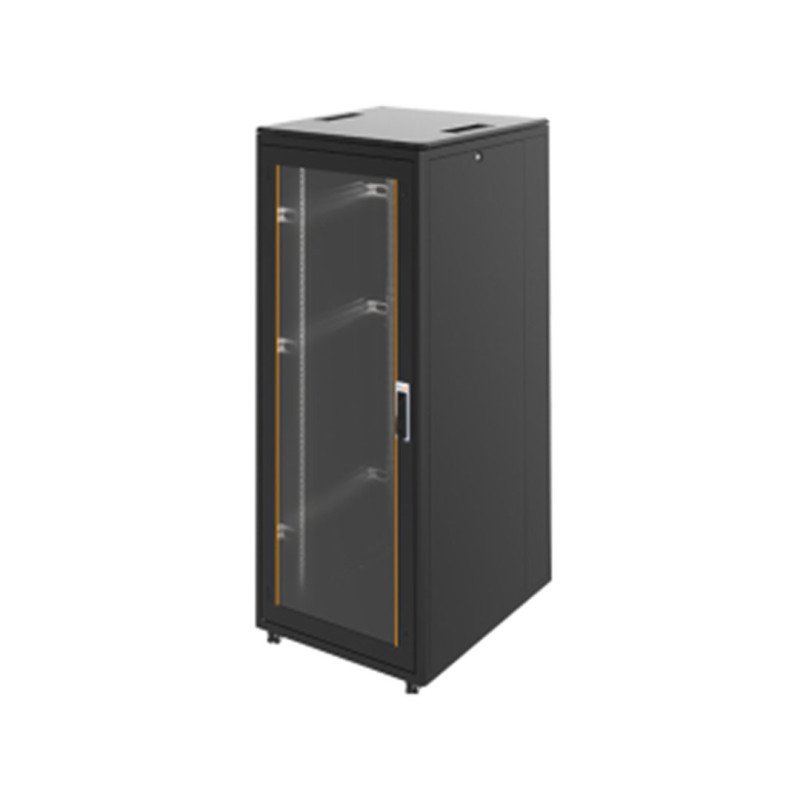 U1423 42U Dikili Tip Rack Kabinet 600x1000mm Siyah Network ve Server Kabini