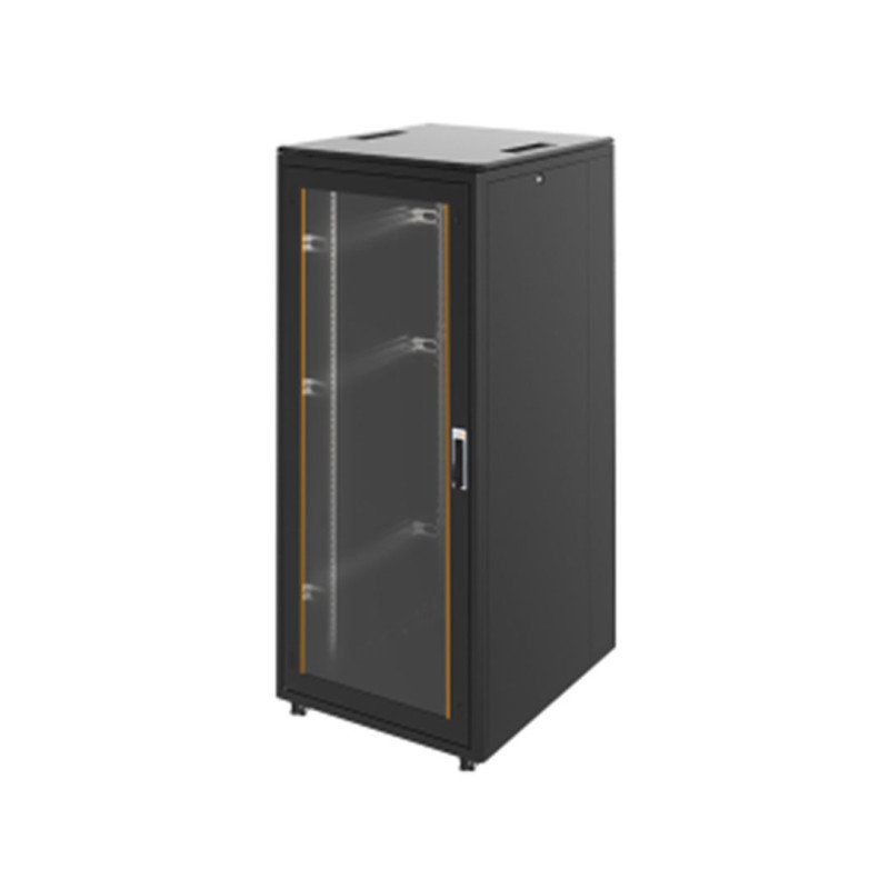 U1424 42U Dikili Tip Rack Kabinet 800x1000mm Siyah Network ve Server Kabini