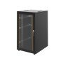 U1261 26U Dikili Tip Rack Kabinet 600x800mm Siyah Network ve Server Kabini