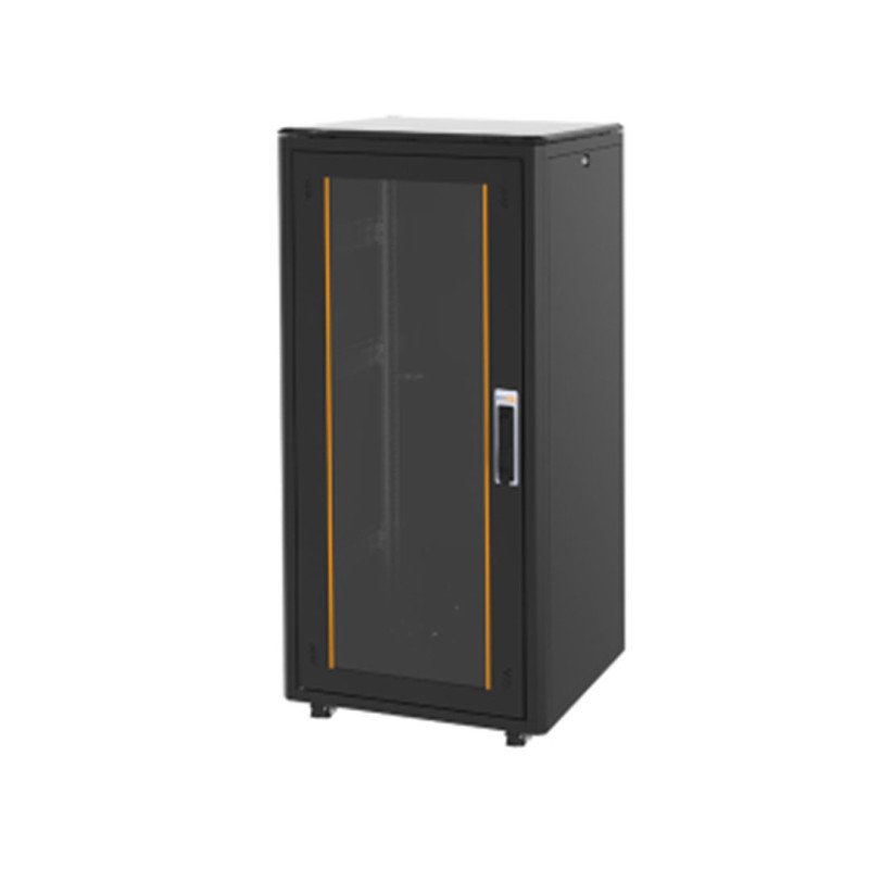 U1260 26U Dikili Tip Rack Kabinet 600x600mm Siyah Network ve Server Kabini