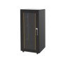 U1260 26U Dikili Tip Rack Kabinet 600x600mm Siyah Network ve Server Kabini