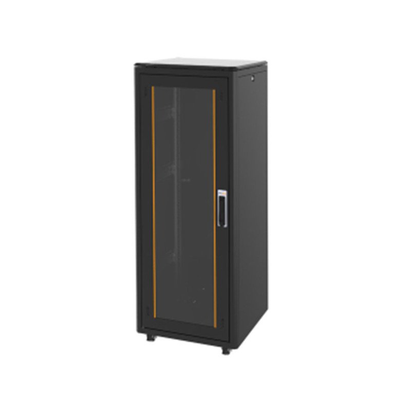 U1360 36U Dikili Tip Rack Kabinet 600x600mm Siyah Network ve Server Kabini