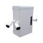 U1607 Tek Cidar Mini MOBESE Kabini 400x250x600mm Termostatlı Fan ve Direk Askı Aparatı Dahil