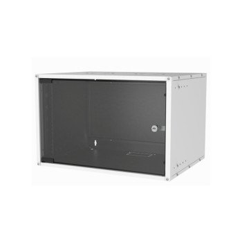U1082 7U Duvar Tipi Rack Kabinet 600x450mm Demonte Beyaz Network Kabini