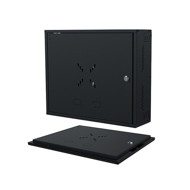 450x350x100mm Demonte Siyah DVR Kabini Güvenlik Kamera Kayıt Cihazı Kutusu