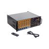 Magicvoice MV-1216 300W RMS 2400W 6 Bölgeli Trafolu Mikser Anfi USB Bluetooth DSP