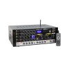 MagicVoice MV-550 2x100W Bluetooth USB Stereo Mixer Anfi 4 Mikrofon Girişli