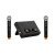 König K-302 EE UHF Çift El Telsiz Mikrofon 2 Kanal Kablosuz Mikrofon Sistemi