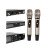 MagicVoice MV-21633 UHF PLL Kablosuz Telsiz Mikrofon Sistemi 2 El Mikrofonlu 200 Kanal