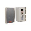MagicVoice MV-24 50W Hat Trafolu Sütun Hoparlör 2'li Takım Beyaz Komütatörlü