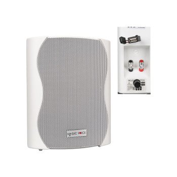 MagicVoice F-LHY6.5S 6.5 İnç 40W USB'li Hat Trafolu Duvar Tipi Hoparlör Beyaz