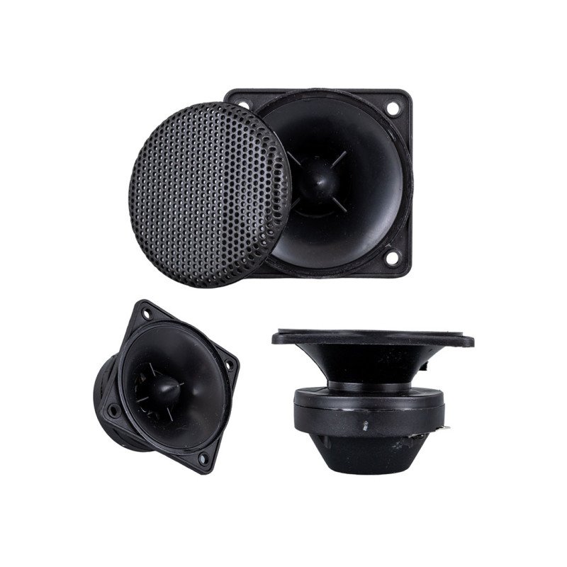 MagicVoice TS-1013 Piezo Kare Tweeter 62x62mm Metal Kapaklı Yedek Tweeter