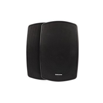 Decon DS-5TB 16W 100V Trafolu Duvar Tipi Hoparlör Siyah IP65 Takım