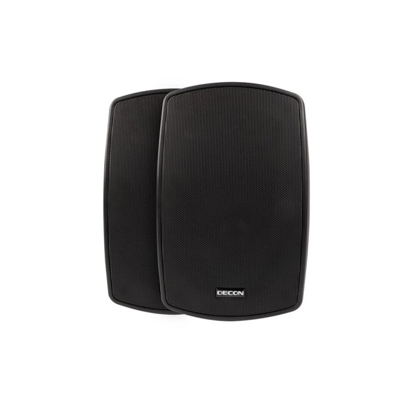 Decon DS-5TB 16W 100V Trafolu Duvar Tipi Hoparlör Siyah IP65 Takım