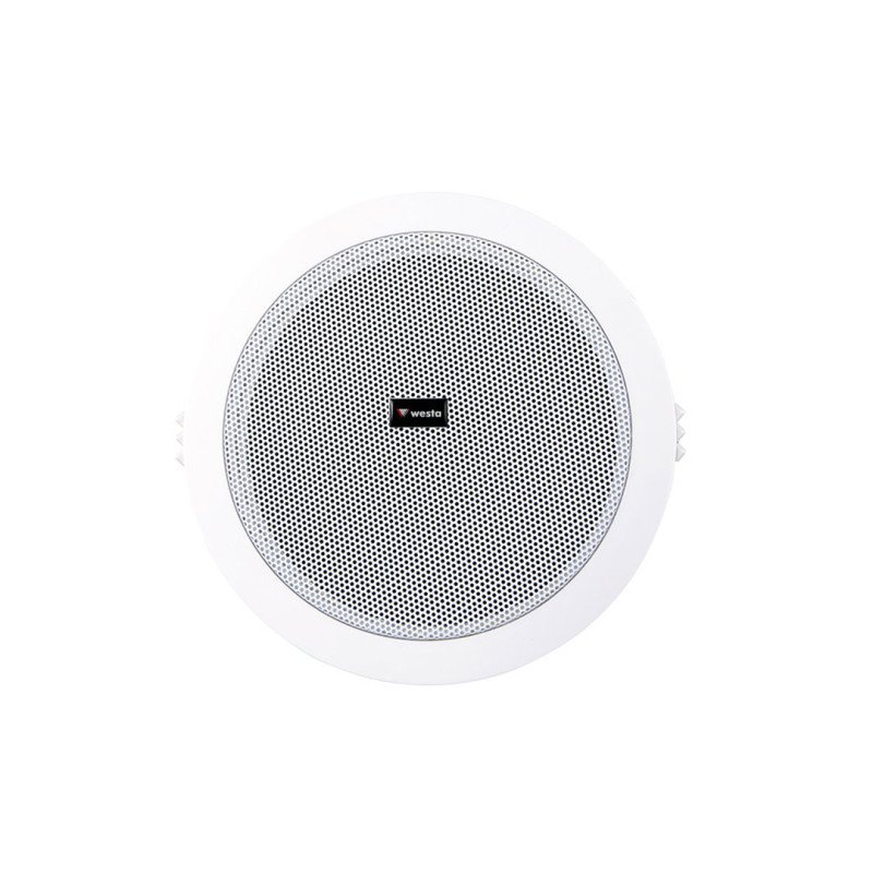Westa WS-1013T 5,25 İnç 13 cm 6W 8 Ohm/100V Trafolu Tavan Hoparlörü