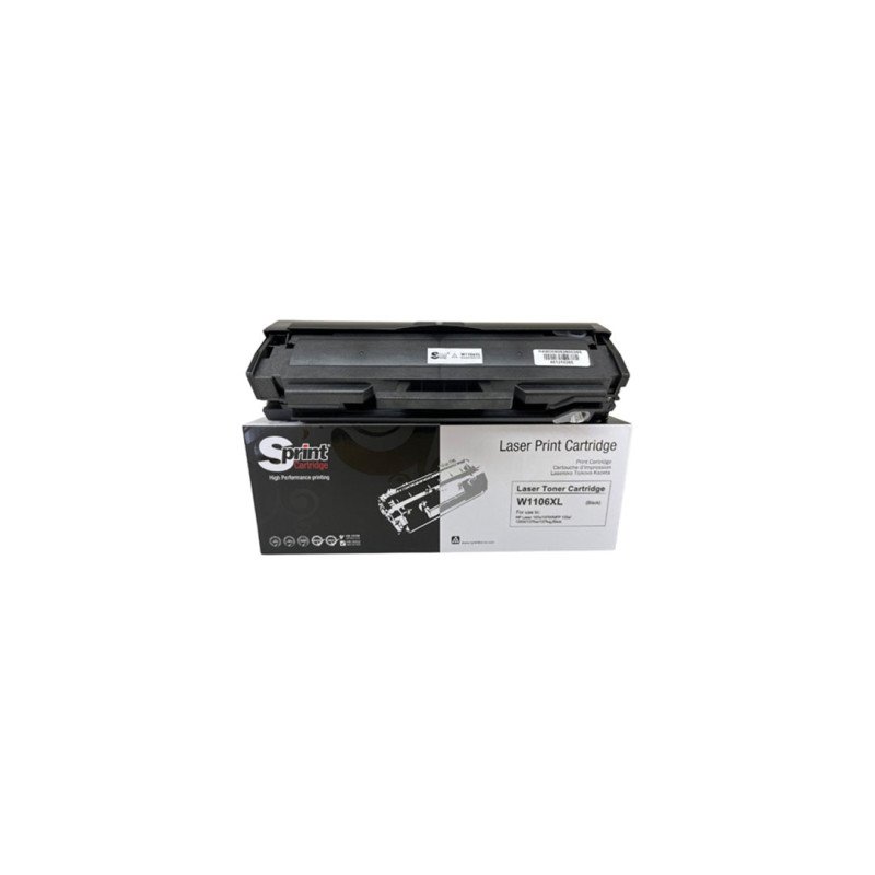 S Print W1106XL 106XL Muadil Toner 5000 Sayfa HP Laser 107 ve MFP 135 137 Serisi Uyumlu