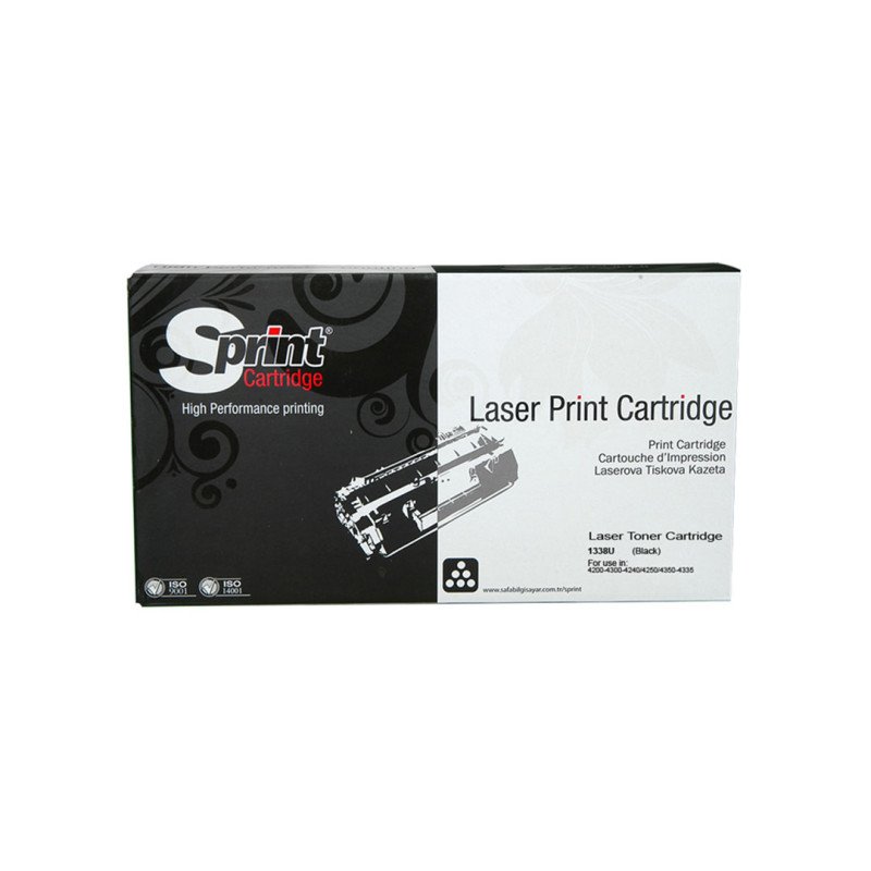S Print Q1338A Q1339A Q5942A Q5942X Q5945A Muadil Toner 20.000 Sayfa HP LaserJet 4200 4250 4300 4350 Serisi Uyumlu