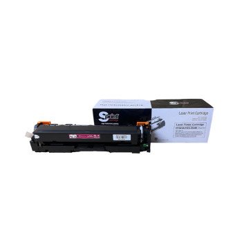 S Print CF543A 203A CRG-054 CRG-067 Magenta Kırmızı Muadil Toner 1300 Sayfa HP ve Canon Yazıcı Uyumlu