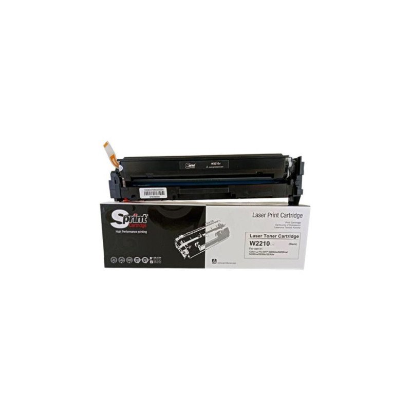 S Print W2210X 207X Siyah Çipli Muadil Toner 3150 Sayfa HP Color LaserJet Pro M255 M282 M283 Uyumlu