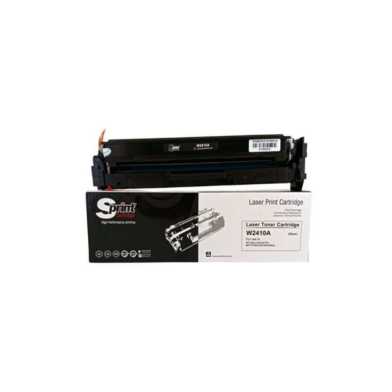 S Print W2410A 216A Siyah Çipli Muadil Toner 1050 Sayfa HP Color LaserJet Pro M155 M182 M183 Uyumlu