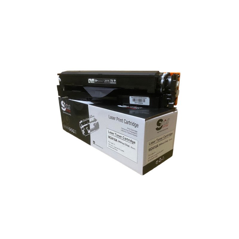 S Print W2410A 216A Siyah Çipsiz Muadil Toner 1050 Sayfa HP Color LaserJet Pro M182nw M183fw Uyumlu