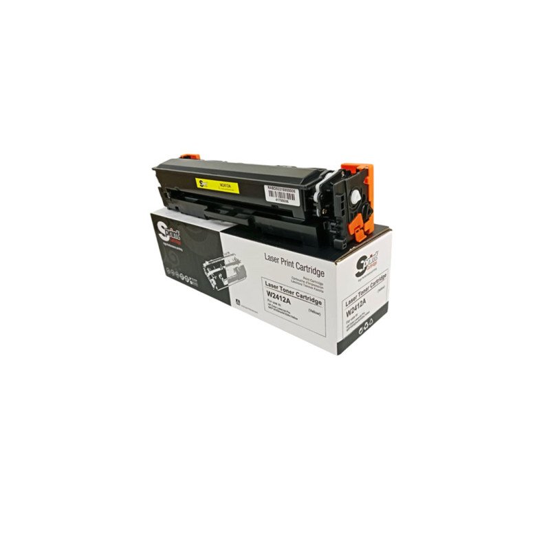 S Print W2412A 216A Sarı Yellow Çipli Muadil Toner 850 Sayfa HP Color LaserJet Pro M155 M182 M183 Uyumlu