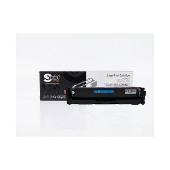 S Print W2221X 222X CRG-075H Cyan Mavi Çipsiz Muadil Toner 2500 Sayfa HP 3201 3204 3303 Canon MF662Cdw Uyumlu