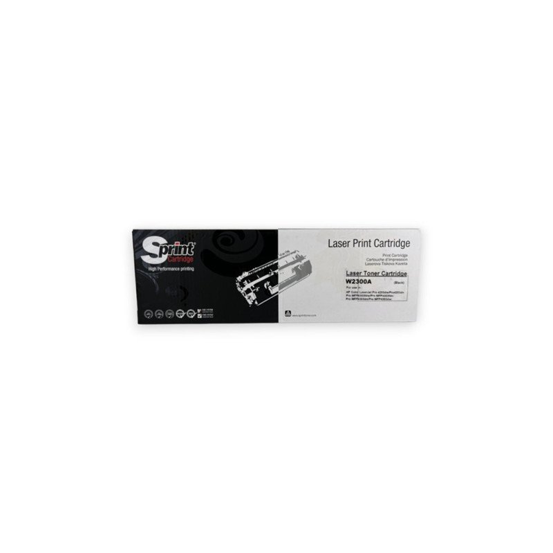 S Print W2300A 230A Siyah Çipli Muadil Toner 2000 Sayfa HP Color LaserJet Pro 4203 4303 Uyumlu