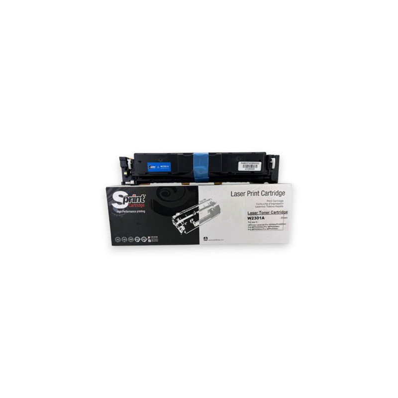 S Print W2301A 230A Cyan Mavi Çipli Muadil Toner 1800 Sayfa HP Color LaserJet Pro 4203 4303 Uyumlu