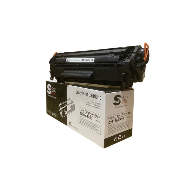 S Print Q2612A CRG-703 FX-10 Muadil Toner 2.000 Sayfa HP LaserJet ve Canon i-SENSYS Uyumlu