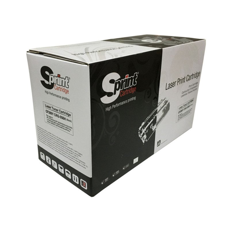 S Print CF289Y / CRG-056H Muadil Toner Çipsiz 21.000 Sayfa HP LaserJet Enterprise ve Canon i-SENSYS Uyumlu