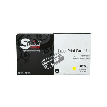 S Print CE742A 307A Yellow Muadil Toner 7.300 Sayfa HP Color LaserJet CP5225 Uyumlu