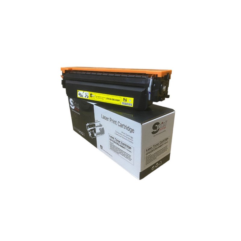 S Print CF412X 410X CRG-046H Yellow Muadil Toner 5.000 Sayfa HP Color LaserJet Pro ve Canon i-SENSYS Uyumlu