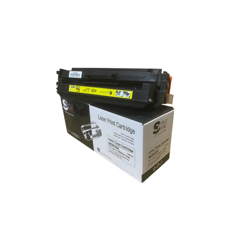 S Print W2032X 415X CRG-055H Yellow Muadil Toner Çipsiz 6.000 Sayfa HP Color LaserJet Pro ve Canon i-SENSYS Uyumlu