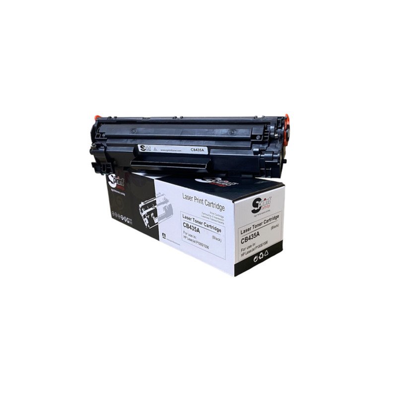 S Print CB435A CRG-712 Muadil Toner 1.500 Sayfa HP LaserJet P1005 P1006 ve Canon LBP Serisi Uyumlu