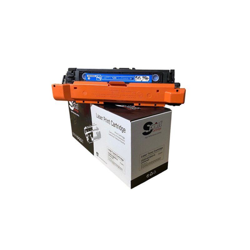 S Print CE401A 507A CE251A 504A CRG-732 Cyan Muadil Toner 7.000 Sayfa HP Color LaserJet ve Canon i-SENSYS Uyumlu