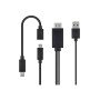 Powermaster PM-16387 Samsung Galaxy S2 S3 S4 Uyumlu MHL HDMI Görüntü Aktarım Kablosu