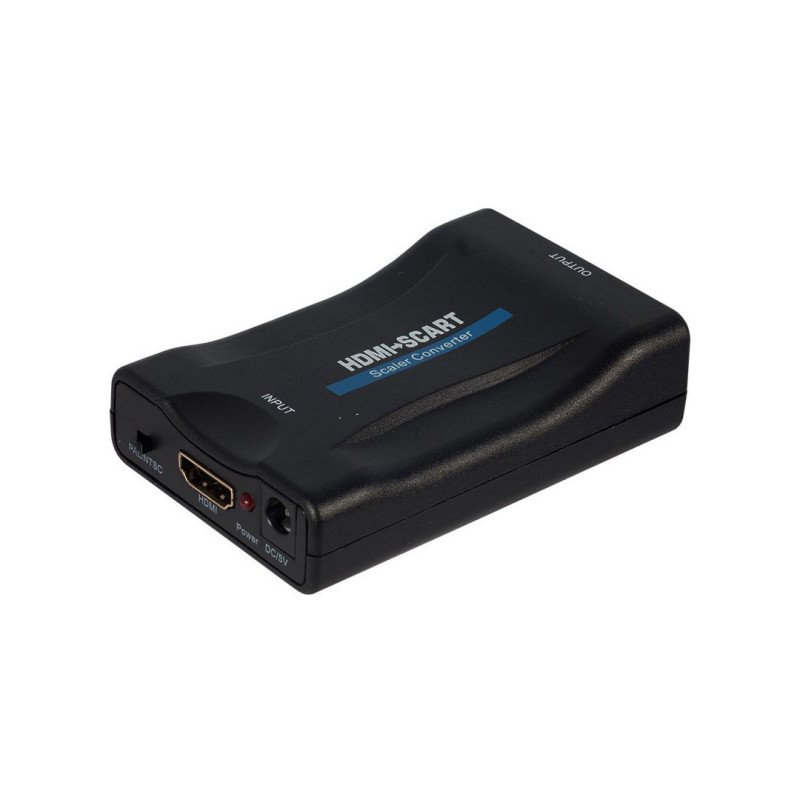 Powermaster PM-18587 HDMI to SCART Aktif Dönüştürücü Adaptör PAL NTSC Destekli
