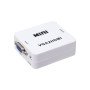 Powermaster PM-18698 VGA to HDMI Ses Girişli Mini Dönüştürücü Adaptör Full HD 1080P
