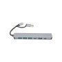 Powermaster Type-C 7in1 USB 3.0 Hub 5 USB 3.0 ve 2 USB-C Çoklayıcı Adaptör