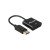 Fully G-539 DisplayPort Erkek to VGA Dişi Çevirici Adaptör Kablo 10cm