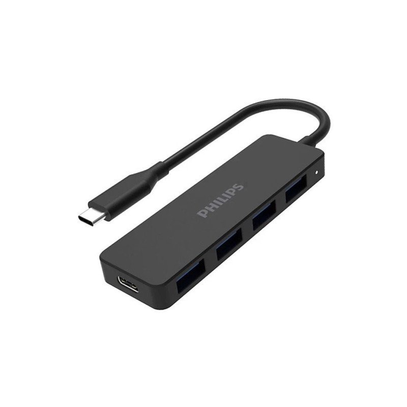 Philips SWR1603G/93 Type-C to 4x USB 3.0 Hub Çoklayıcı 20cm Kablolu 10Gbps