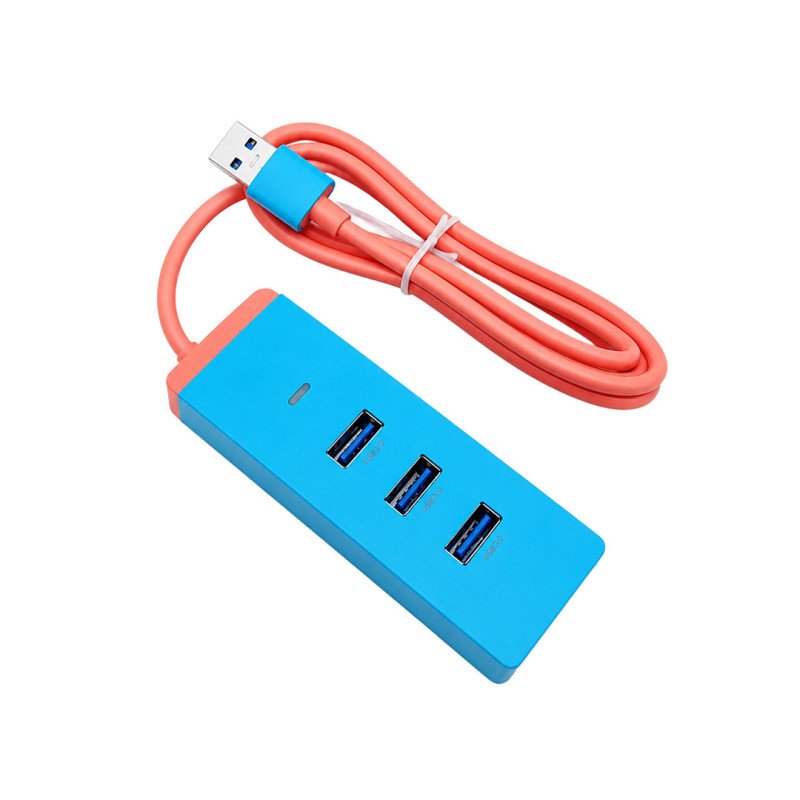 Philips SWR1529R/93 USB 3.0 4 Port Hub Çoklayıcı 5Gbps 1 Metre Kablolu