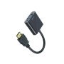 Enkado EKD-HV10 HDMI to VGA Çevirici Adaptör Ses Çıkışlı Full HD 1080P